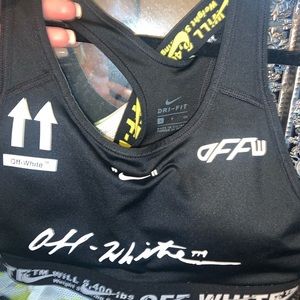 OFF WHITE SPORTS BRA